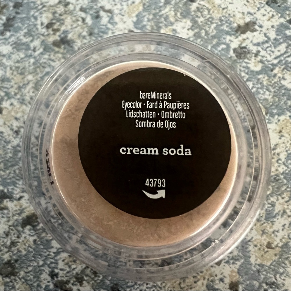 bareMinerals Cream Eye Shadow Cream Soda Mini Loose Powder Sealed .01 oz/.28 g